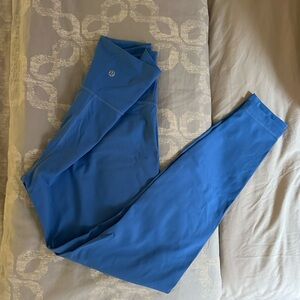 Lululemon Wunder Under - Blue - 28in -size 12
